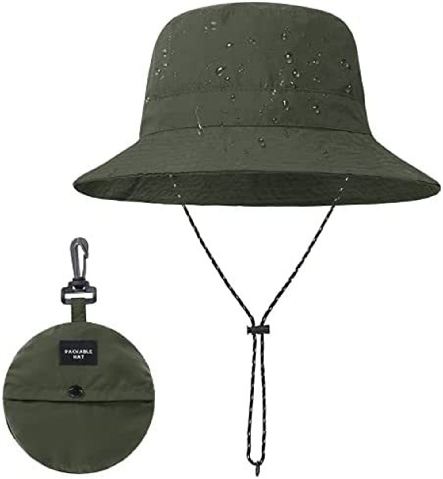 Sombrero de pescador plegable de verano para mujer y hombre