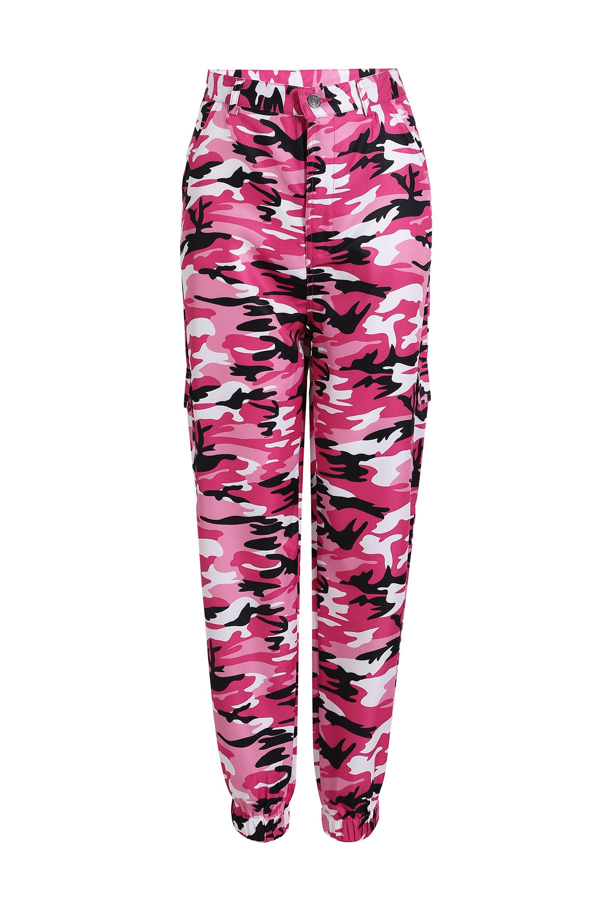 Pantalón de mezclilla de camuflaje para mujer