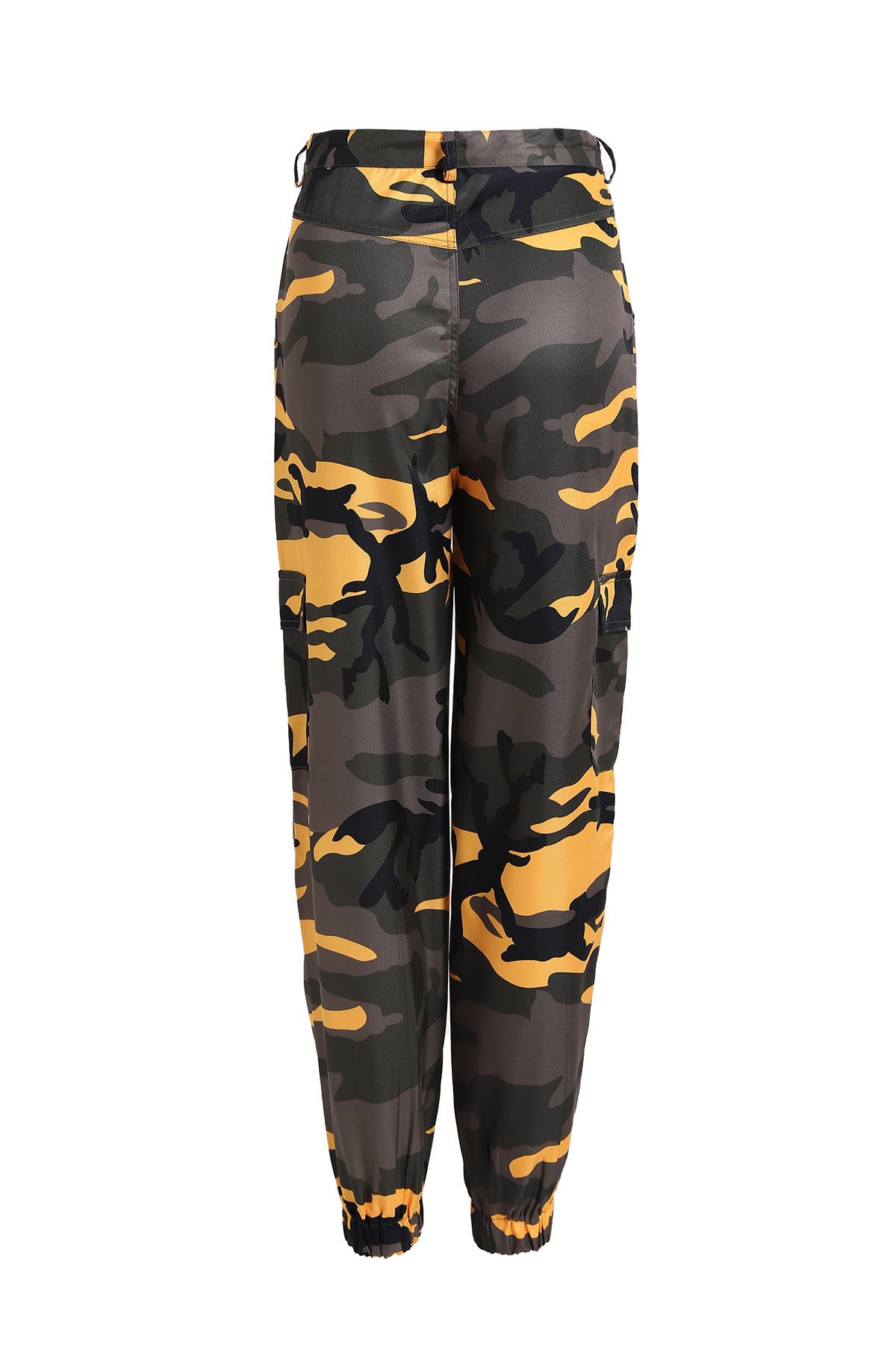 Pantalón de mezclilla de camuflaje para mujer