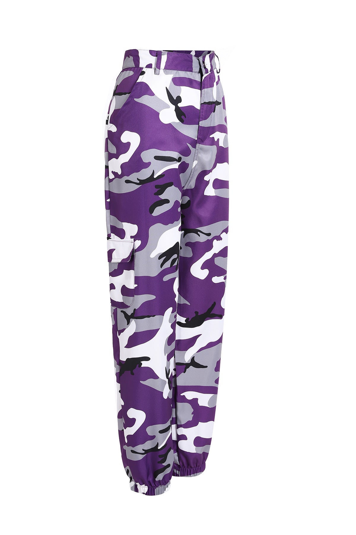 Pantalón de mezclilla de camuflaje para mujer