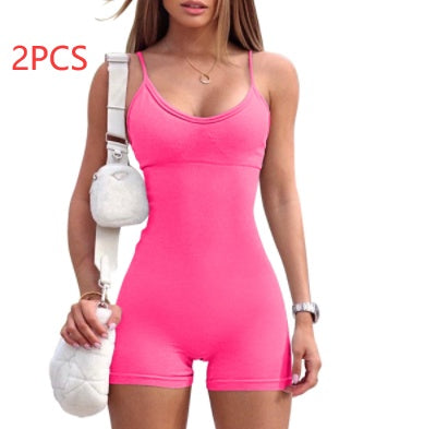 Body deportivo corto para mujer