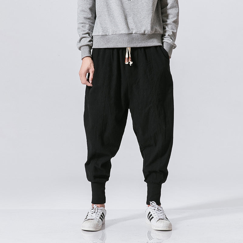 Pantalones de algodón Hip Hop Pants para hombre