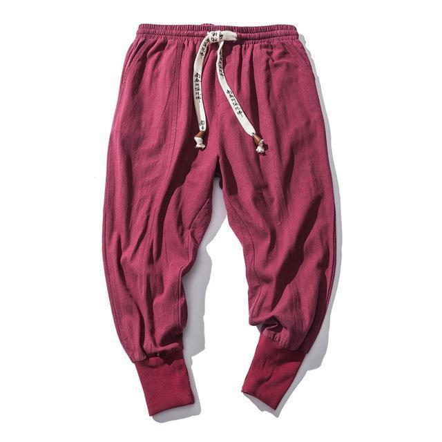 Pantalones de algodón Hip Hop Pants para hombre