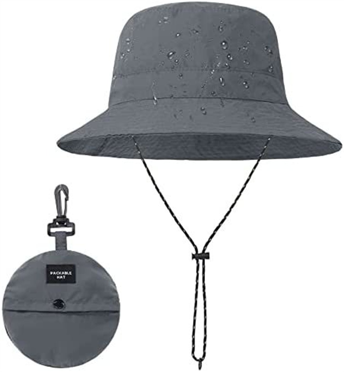 Sombrero de pescador plegable de verano para mujer y hombre
