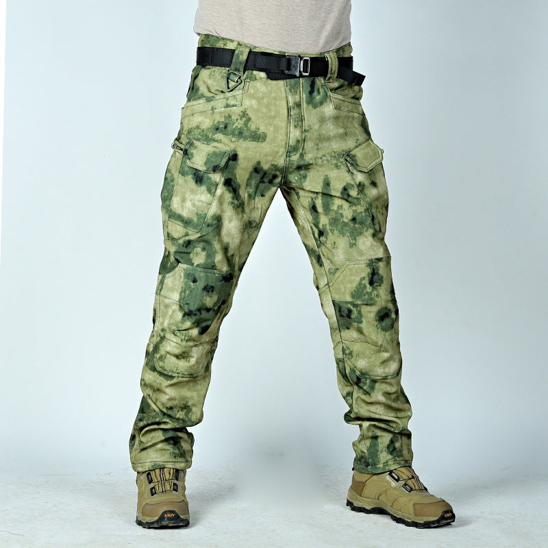 Pantalones tacticos impermeables para hombre