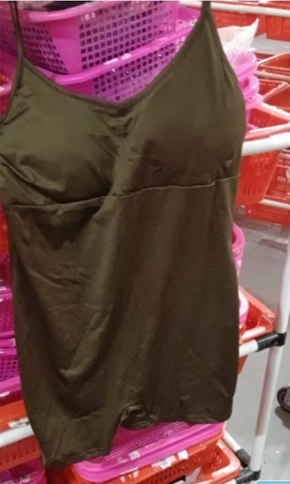 Body deportivo corto para mujer