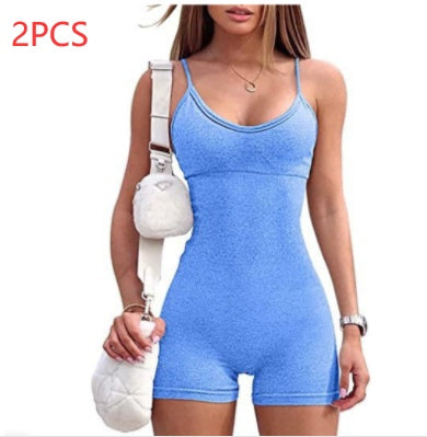 Body deportivo corto para mujer