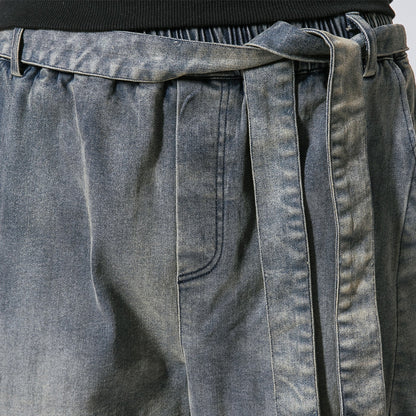 Pantalones jeans holgados estilo punk hip-hop