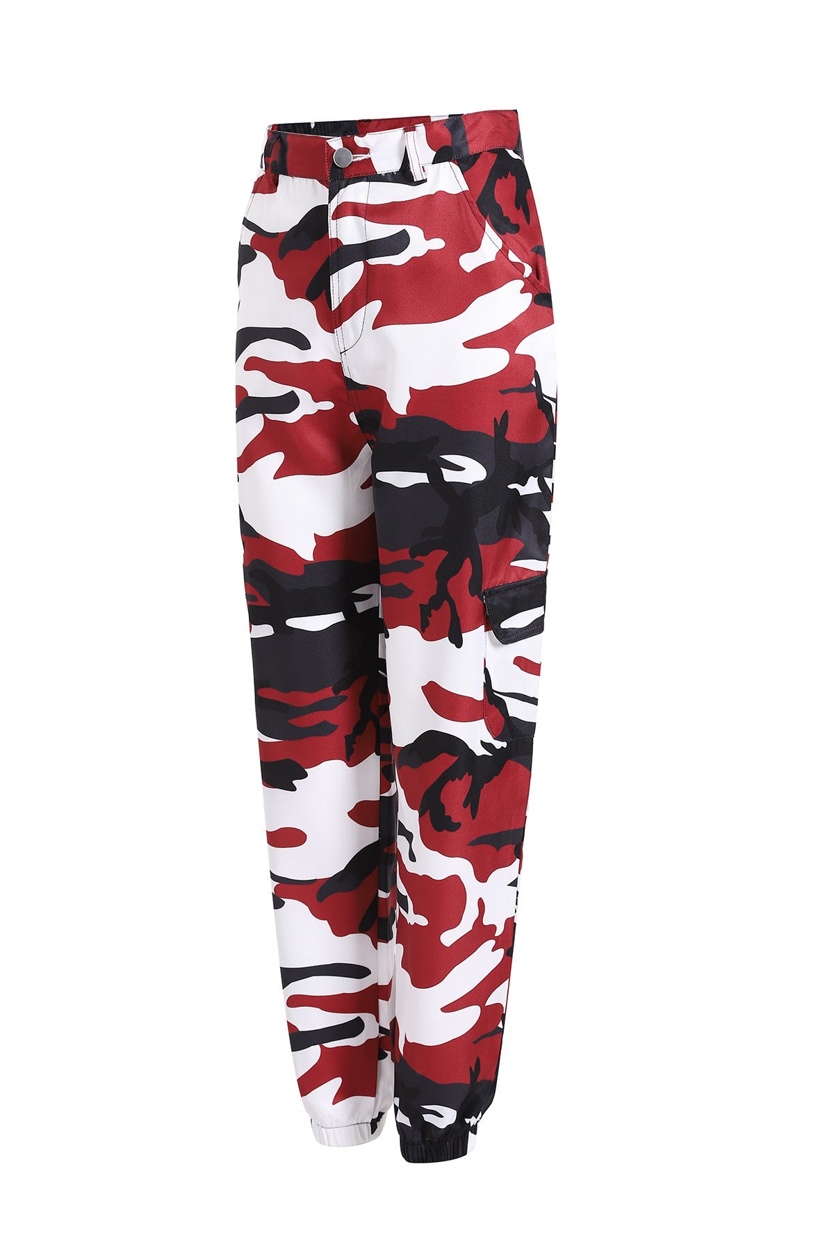Pantalón de mezclilla de camuflaje para mujer