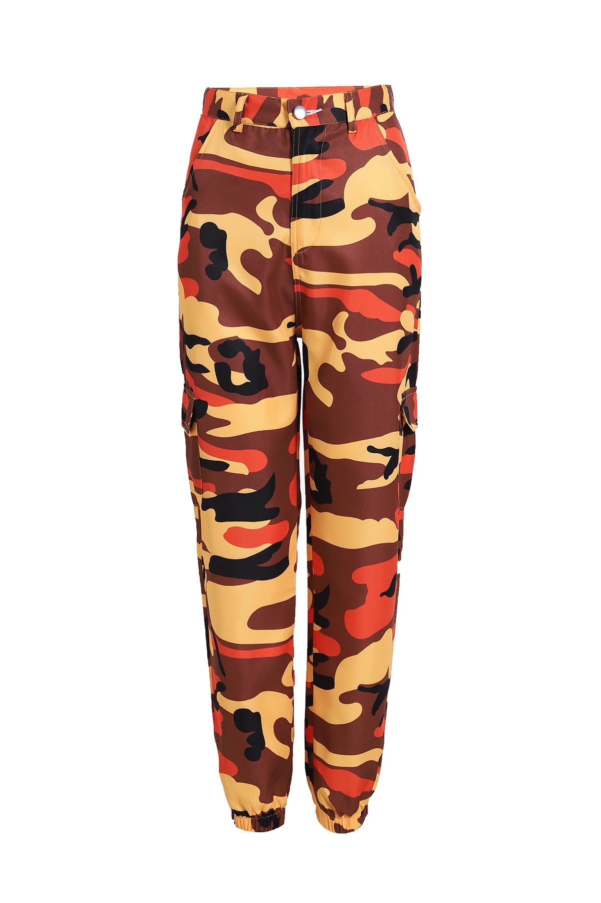 Pantalón de mezclilla de camuflaje para mujer