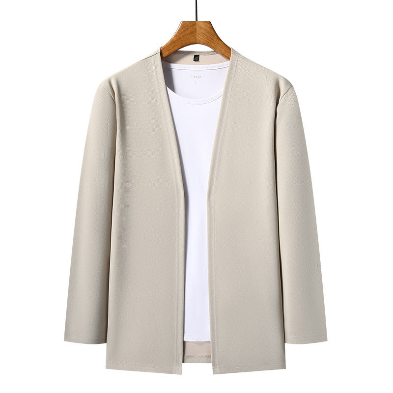 Cárdigan de primavera para hombre, estilo coreano