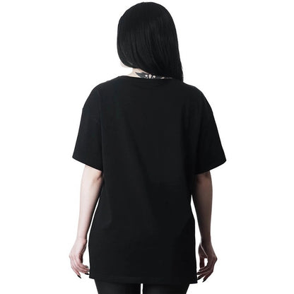Camiseta oversize con estampado de anime