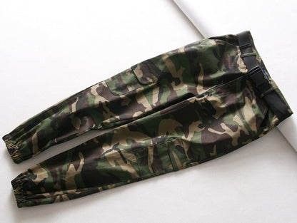 Pantalón de mezclilla de camuflaje para mujer