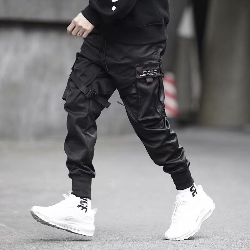 Pantalones tácticos tipo Hip Hop para hombres