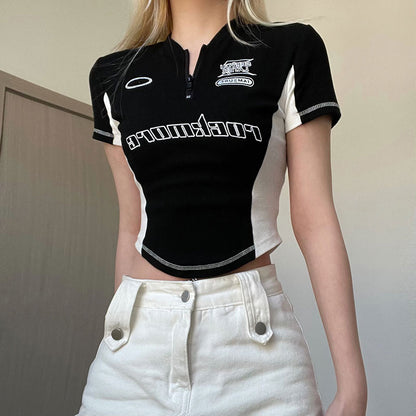 Camiseta estilo coreano para mujer