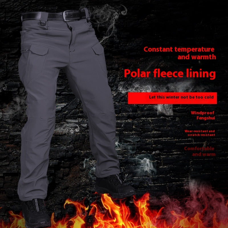 Pantalones tacticos impermeables para hombre