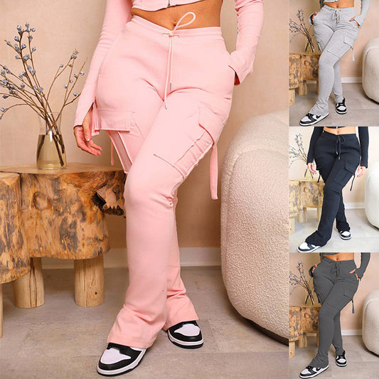 Conjunto Top + Pantalones tipo cargo para dama