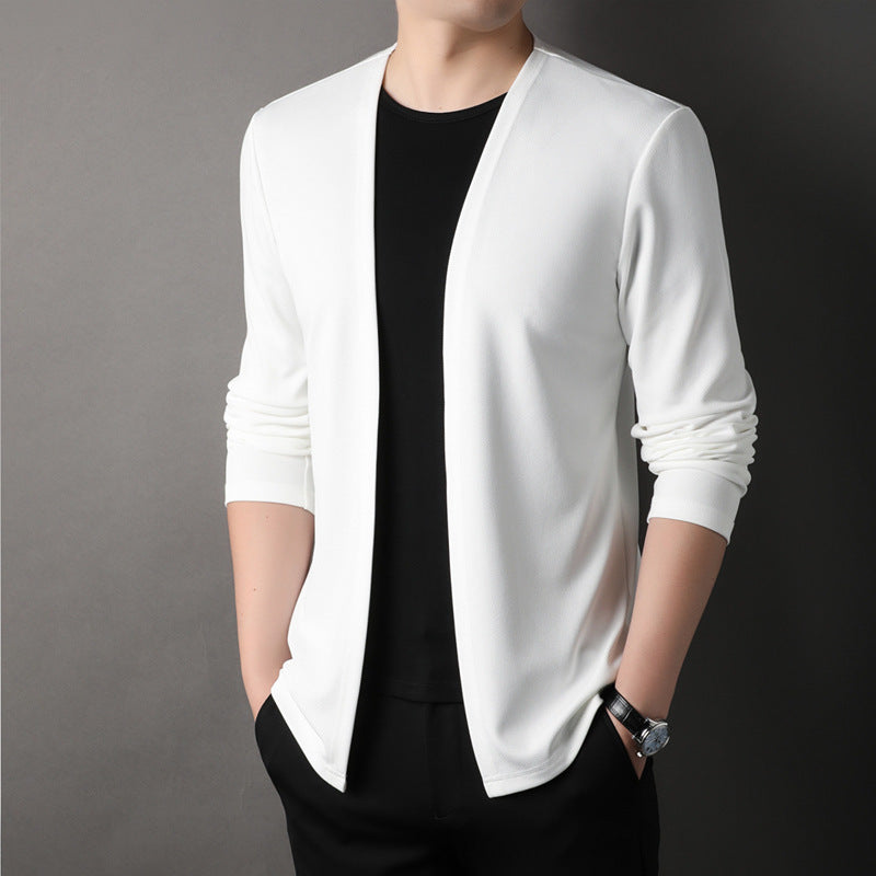 Cárdigan de primavera para hombre, estilo coreano