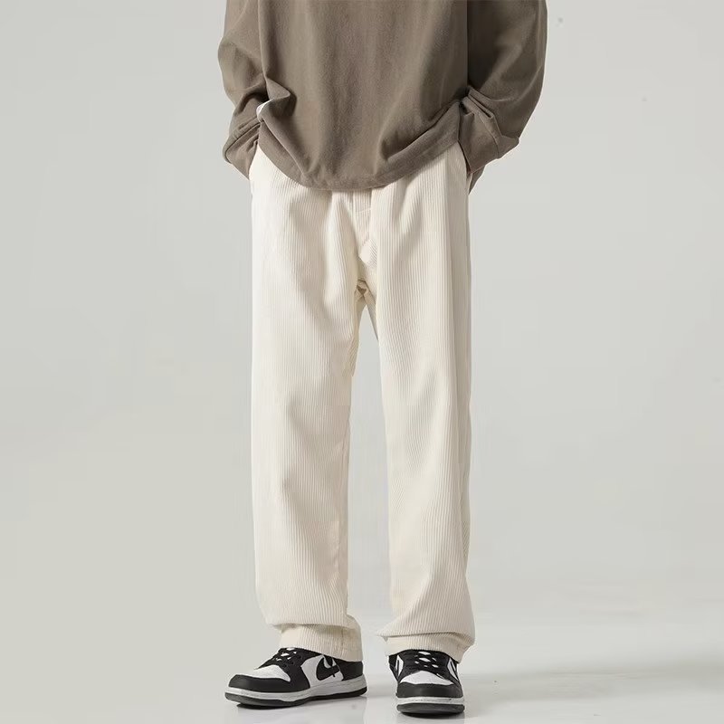 Pantalones casuales, holgados y de pierna ancha