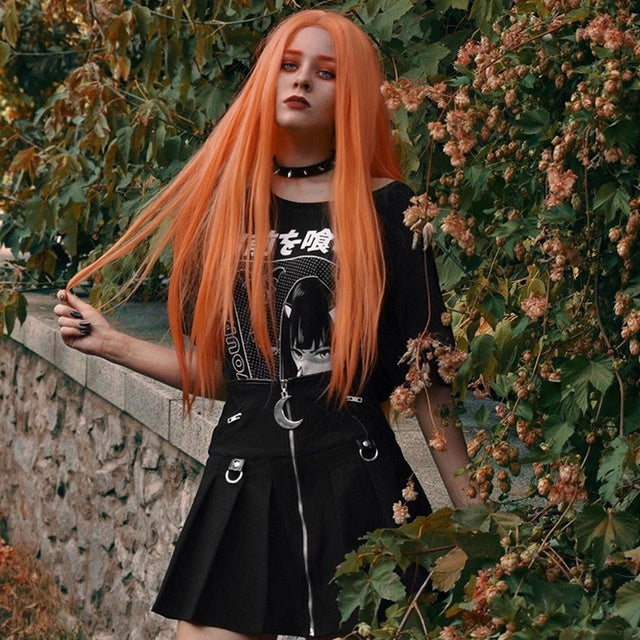 Camiseta oversize con estampado de anime