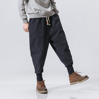 Pantalones de algodón Hip Hop Pants para hombre