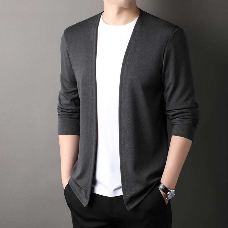 Cárdigan de primavera para hombre, estilo coreano