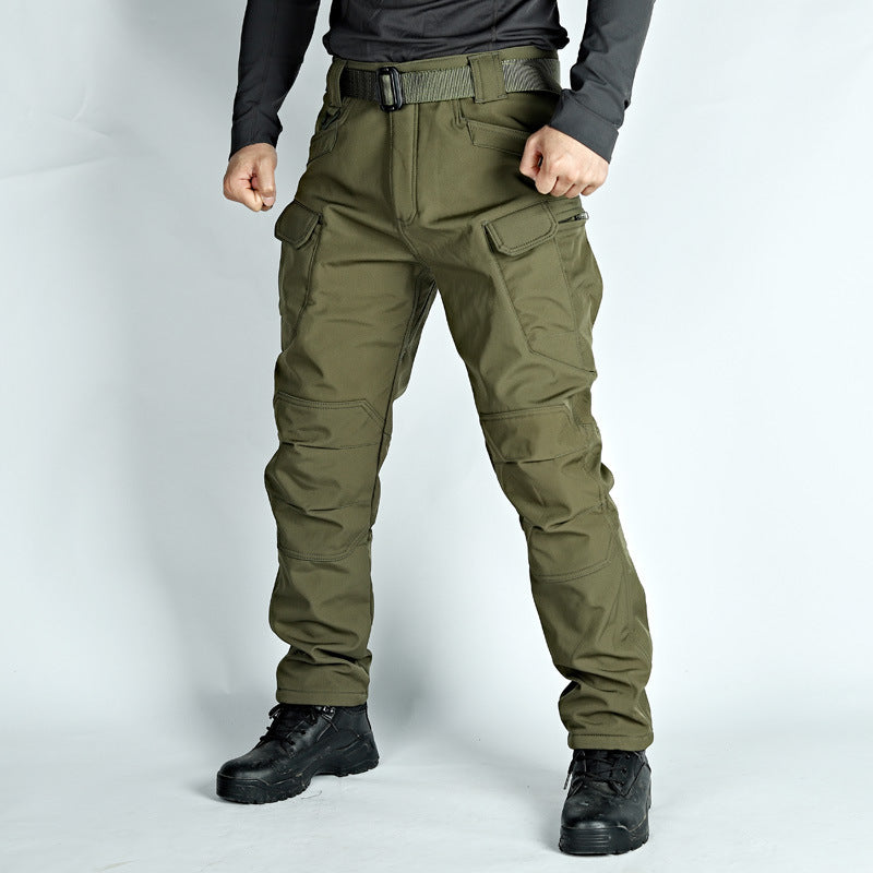 Pantalones tacticos impermeables para hombre