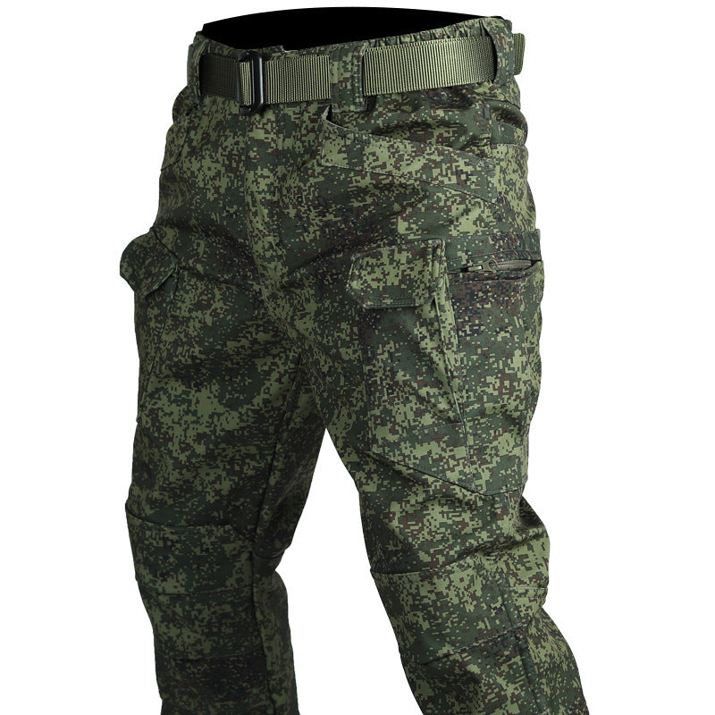 Pantalones tacticos impermeables para hombre