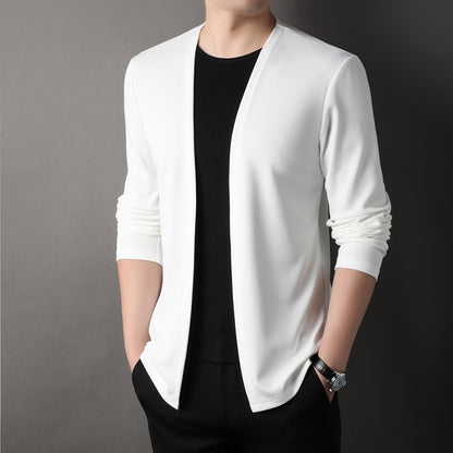 Cárdigan de primavera para hombre, estilo coreano