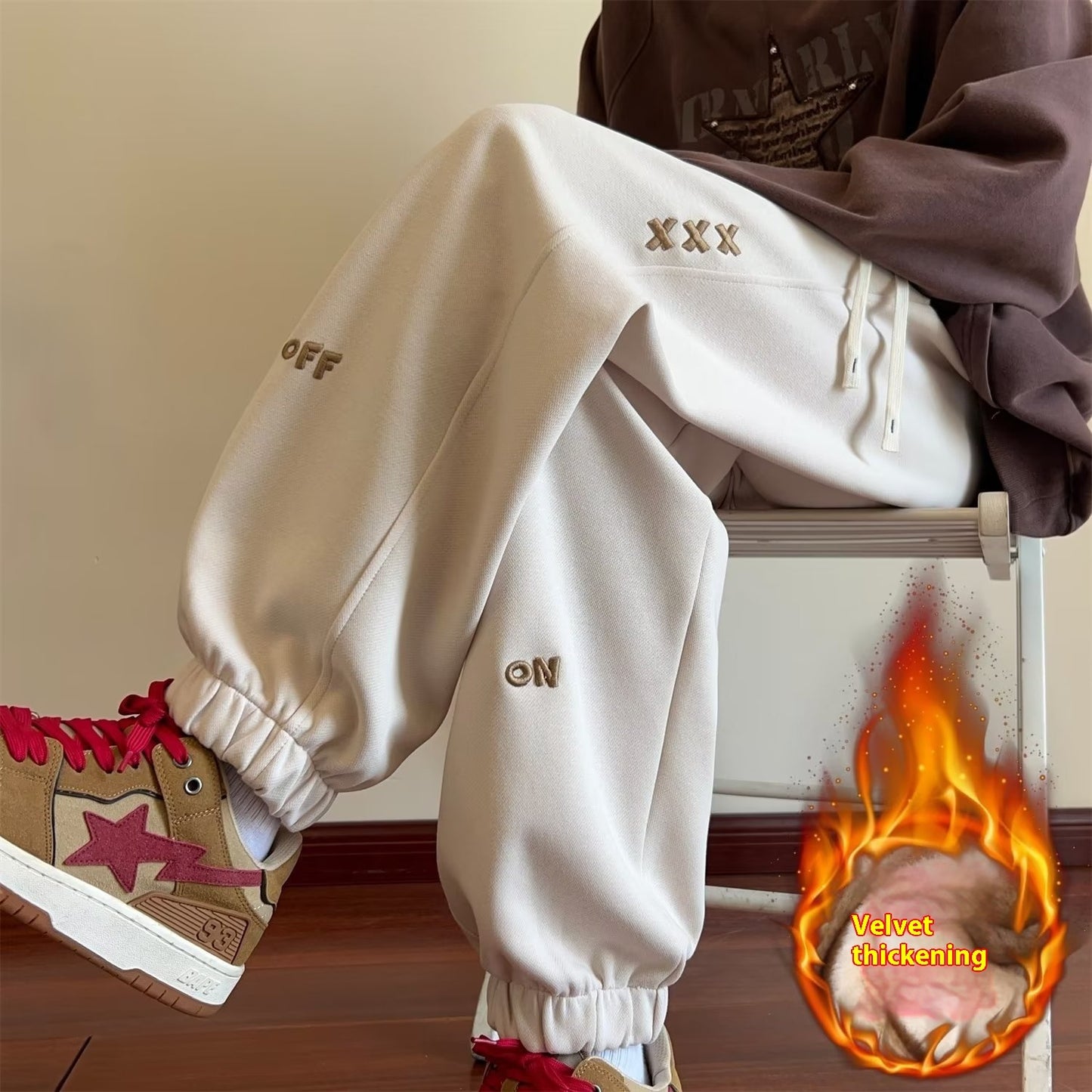 Pantalones holgados estilo Hong Kong