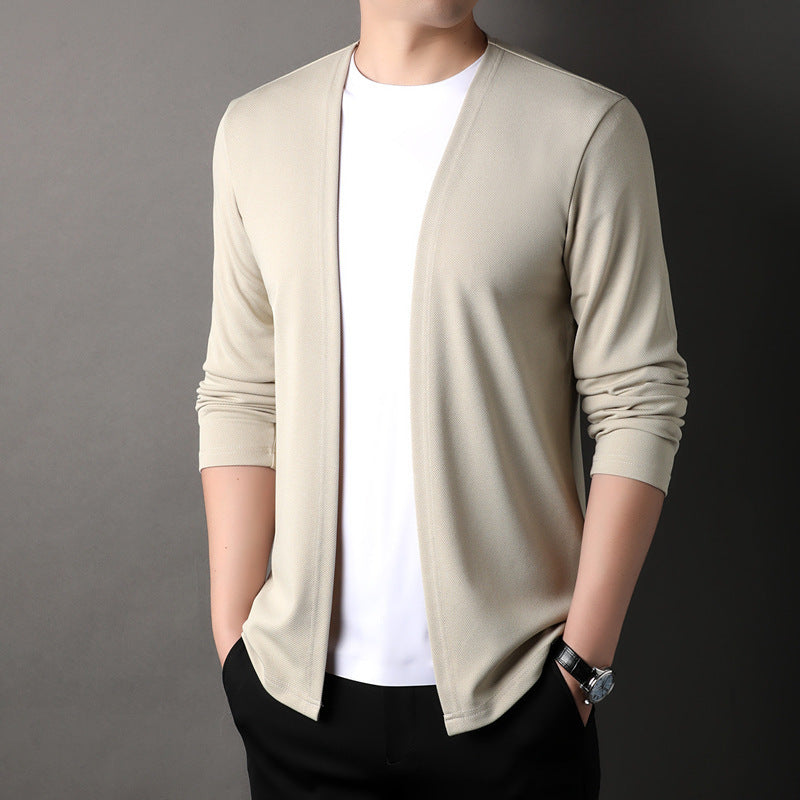 Cárdigan de primavera para hombre, estilo coreano
