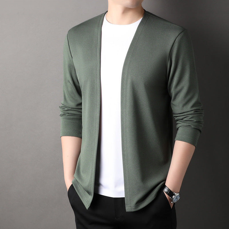 Cárdigan de primavera para hombre, estilo coreano