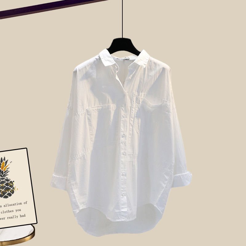 Conjunto de tres piezas de suéter con diseño de sal, top a juego, pantalones casuales adelgazantes y de pierna ancha