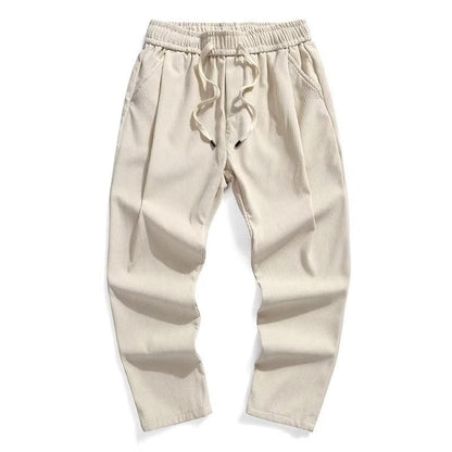 Pantalones casuales, holgados y de pierna ancha