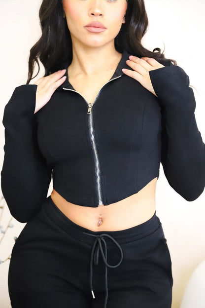 Conjunto Top + Pantalones tipo cargo para dama